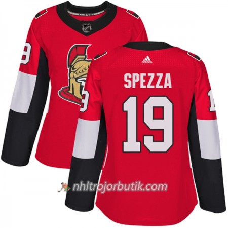 Dame Ishockey Ottawa Senators Tröja Jason Spezza 19 Adidas 2017-2018 Röd Authentic